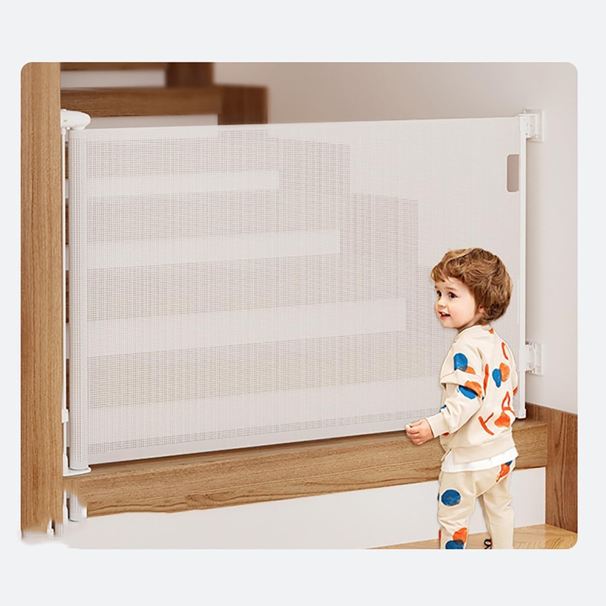 Amazon.co.jp: Wallfire ベビーゲート ロール式ベビーガード